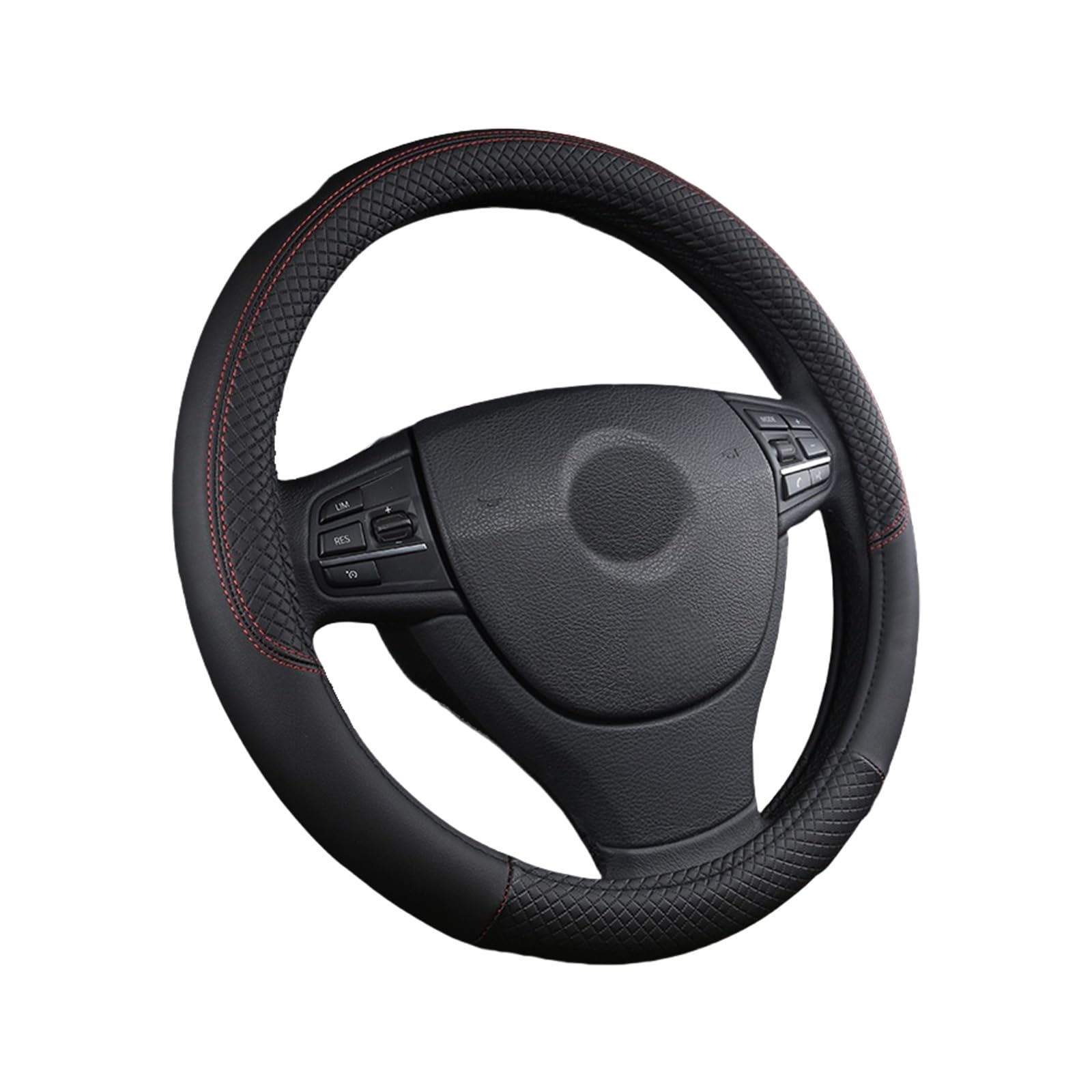 YROHGKPN Universally Nonslip Steering Wheel Cover Protector Soft PU
