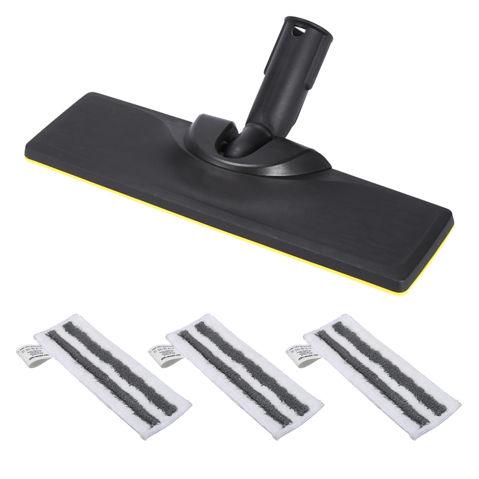 Accesorios para Limpiadores a Vapor para Kärcher SC2 SC3 SC4 SC5, Limpiador de Vapor Cepillo de Piso Conjunto de Boquilla de Piso Limpieza, Incluye 1 Boquilla de Suelo, 2 Paños de Microfibra