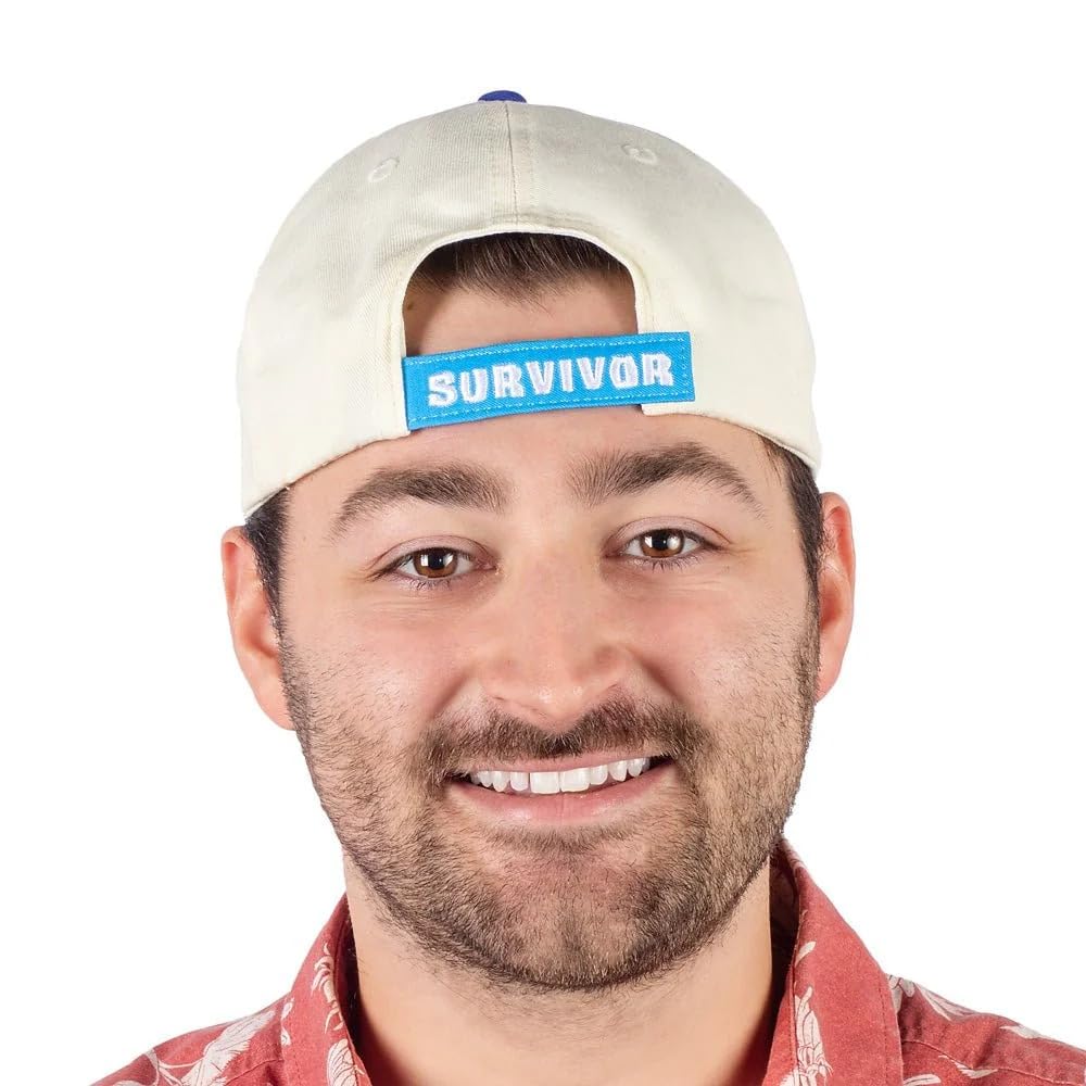 CBS Survivor Outwit, Outplay, Outlast Baseball Cap – Offizielle Mütze von Jeff Probst Bekannt aus dem Film