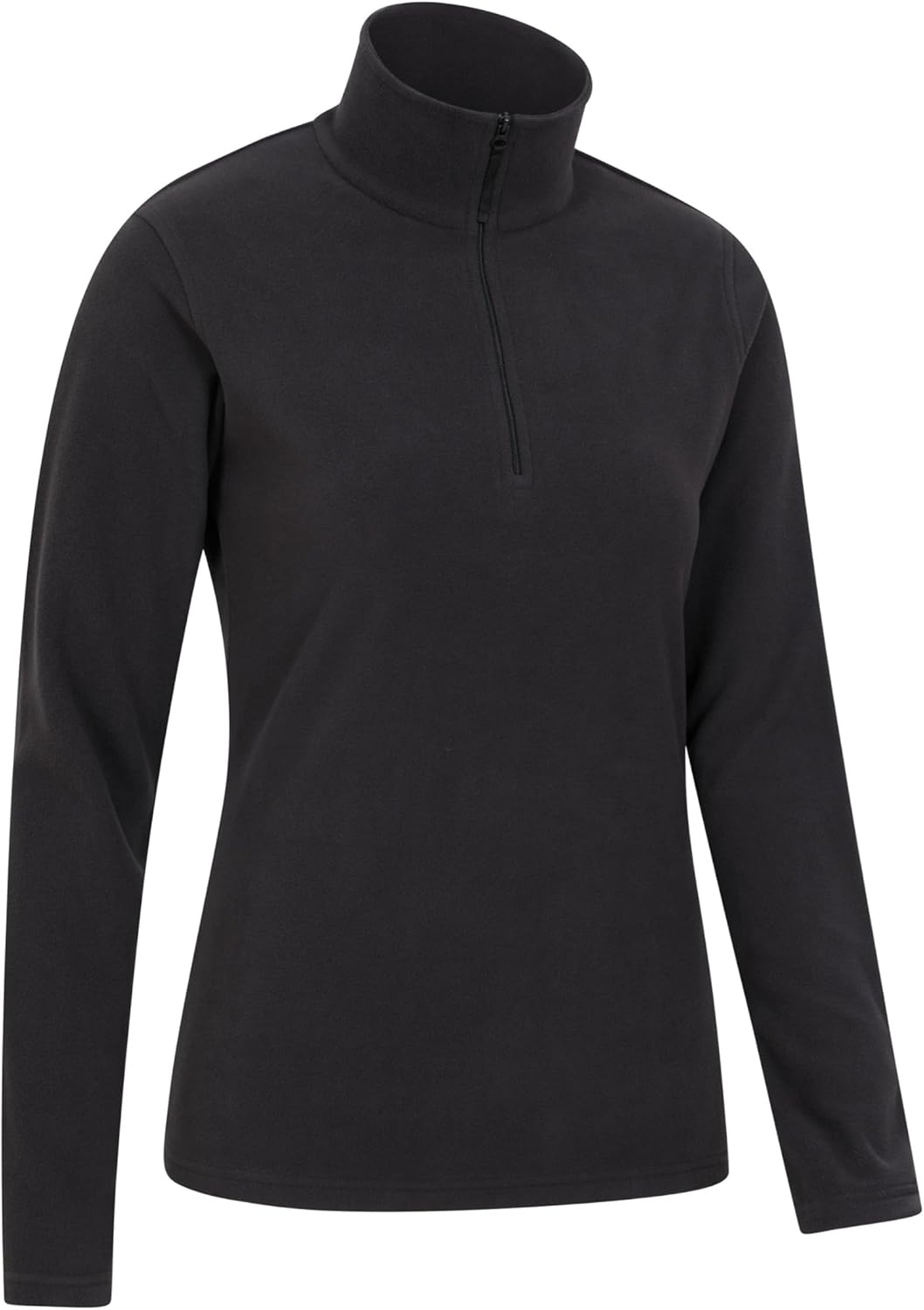 Mountain Warehouse Mountain Warehouse Camber Half Zip Women's Fleece - Lightweight, Warm & Cosy Half Zip Sweatshirt - Best for Spring Summer, Camping, Outdoors, Travelling & Hiking in use