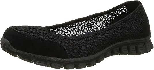 Skechers Sport Women's EZ Flex Sweetpea Slip-On Flat