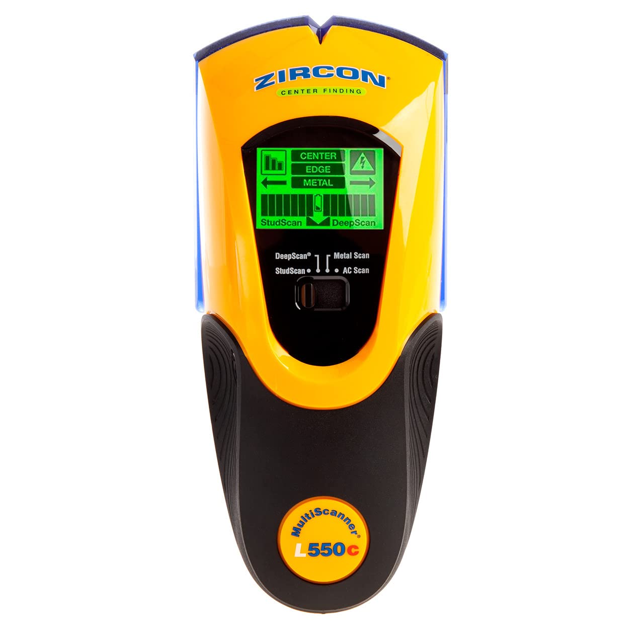 Zircon 4 Mode Studfinder OneStep Stud Pipe AC Wire Wall Multiscanner L550C