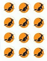 Vista 5 de Oasis Supply, Decoraciones comestibles de Halloween, Acción de Gracias y pasteles de Navidad, cupcake, helado y adornos de brownie (calabaza, 12.00)