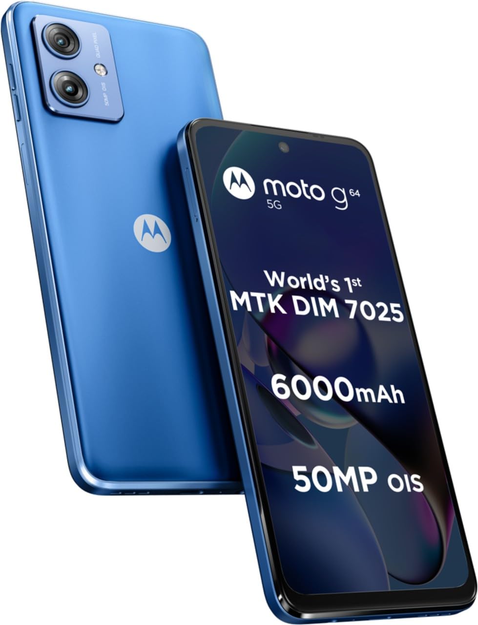 Motorola G64 5G (Pearl Blue, 8GB RAM, 128GB) 11 6104Lmco9kL. SL1280