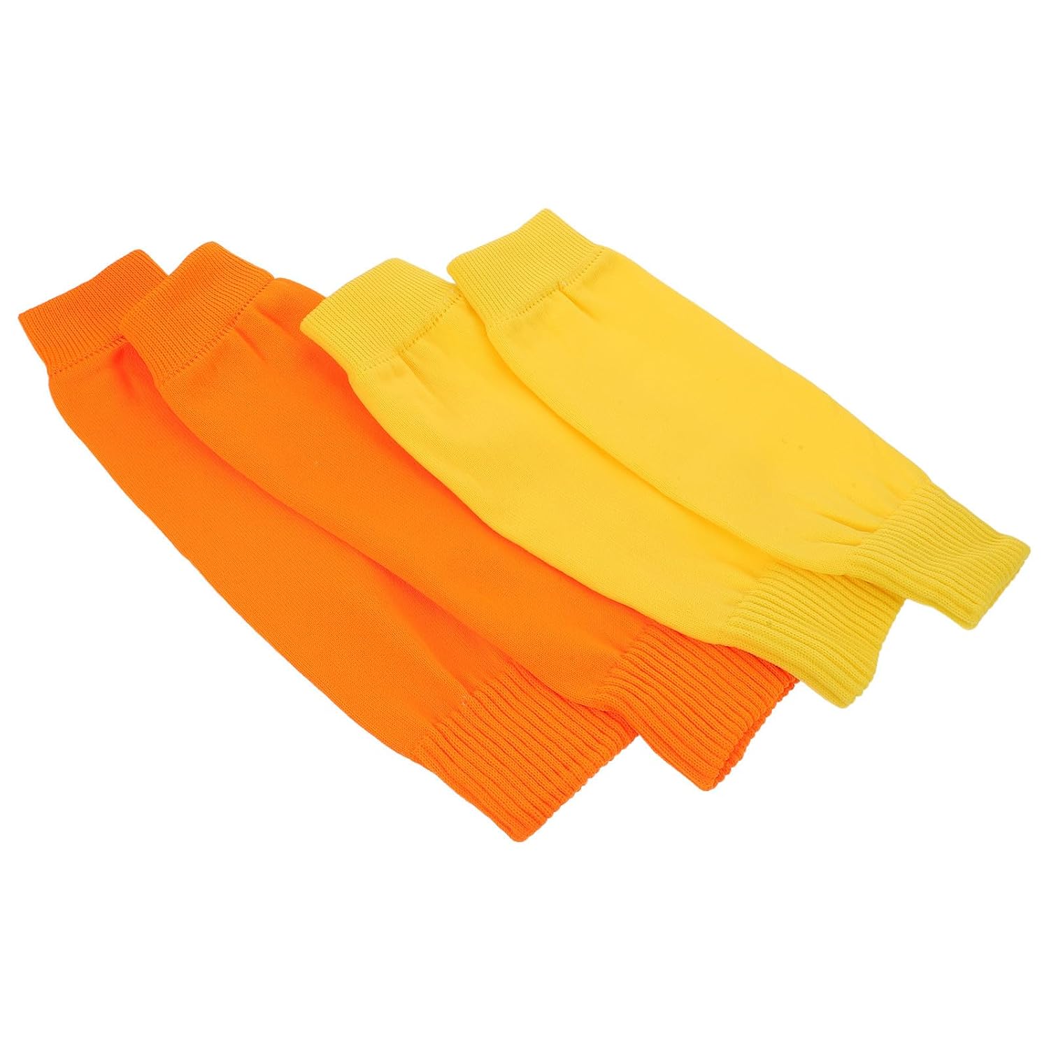 SHOWERORO 4 Pairs Sports Shin Guard Sleeves for Football and Gym Training
