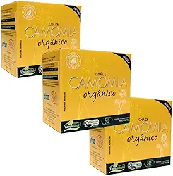 Camomila Chá Orgânico em sachê Campo Verde 30 sachês
