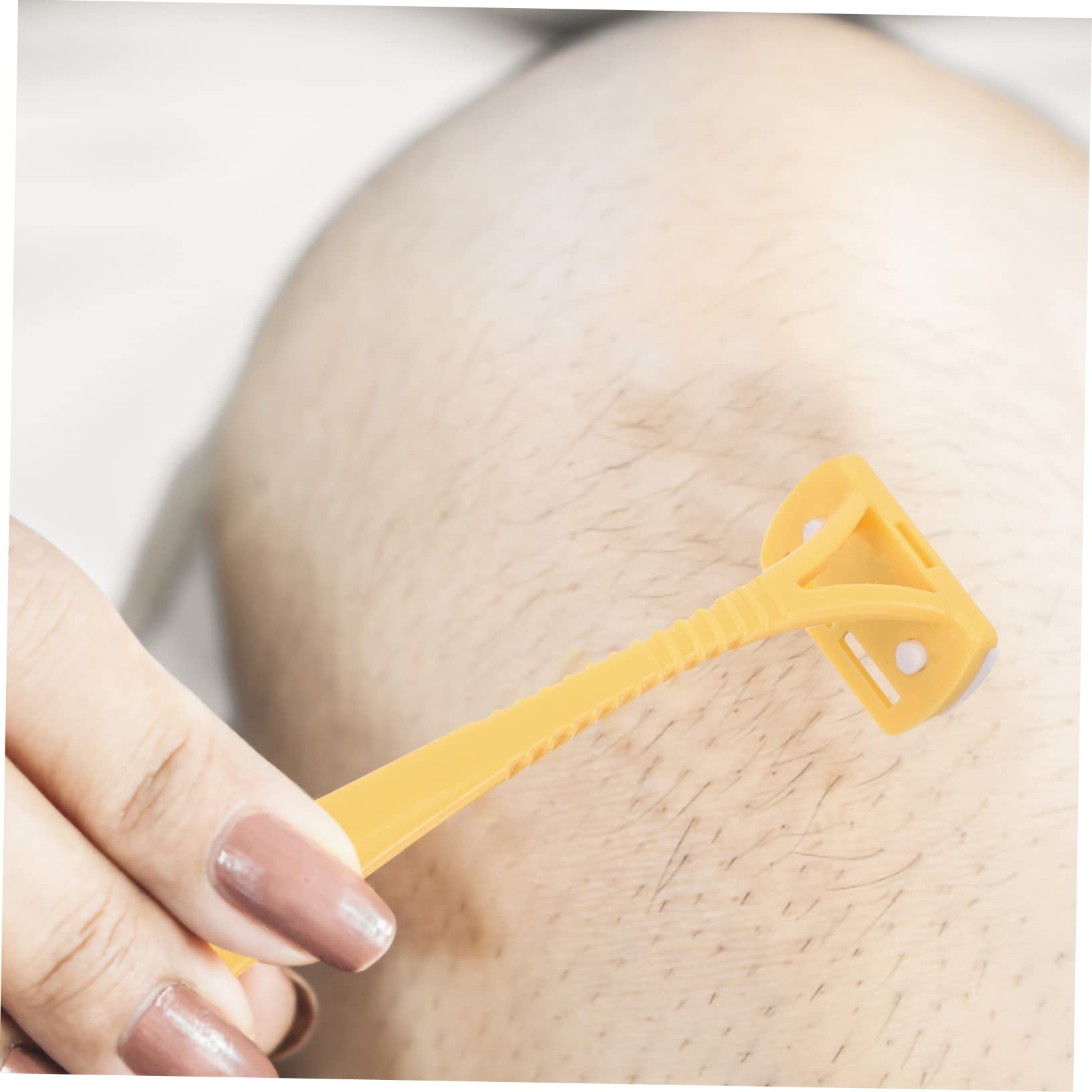 PLAFOPE 3pcs Electric Razor Shaver Trimmer for Face Stainless Steel Depilator for Legs Arms