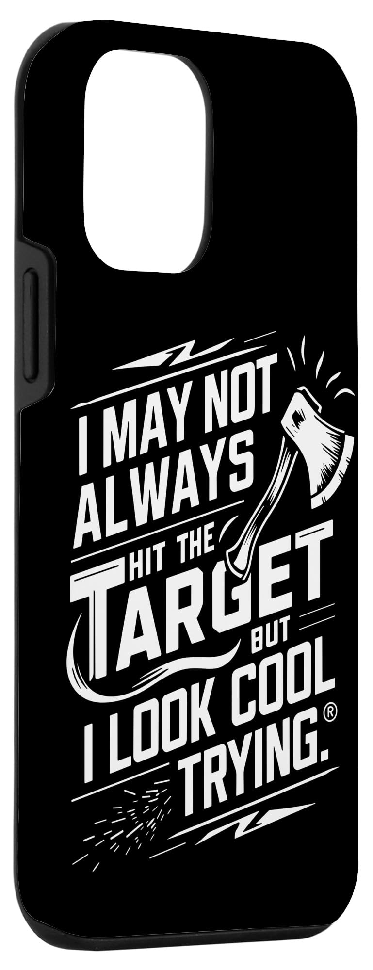 iPhone 12 mini Competitive Axe Throwing Precision Axe Sport Throwing Axe Case - Image 3