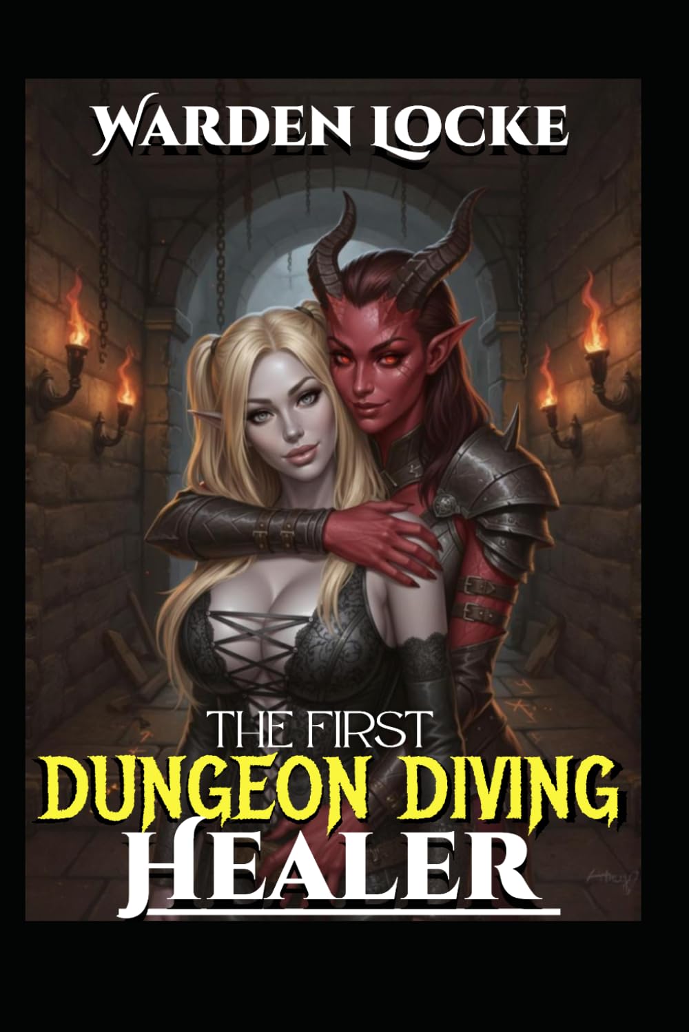 The First Dungeon Diving Healer: A Dungeon Diving Litrpg Gamelit Fantasy: 1