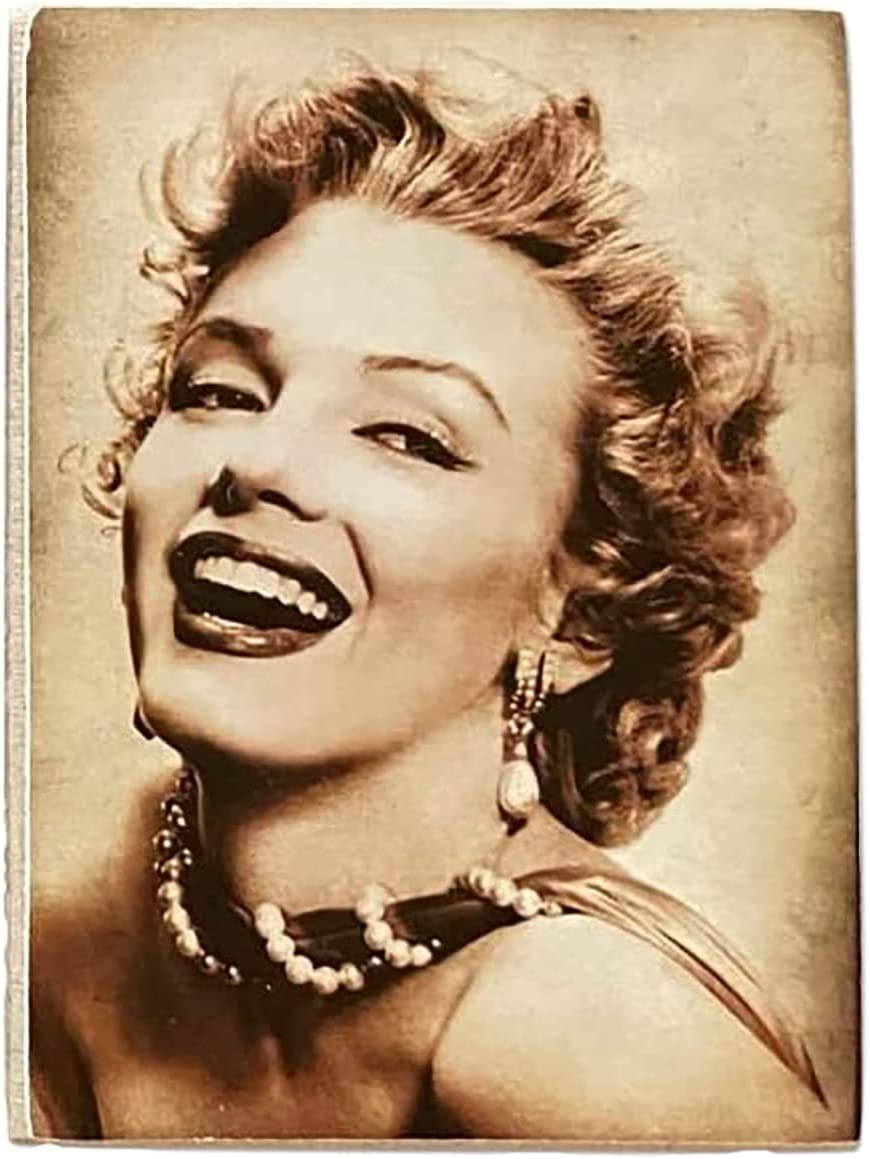 KUSTOM ART Magnet Series Famous Actors Marilyn Monroe Vintage Style Collectible Wood Print 10x6cm