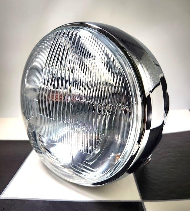 Amazon.co.jp: シビエ CIBIE タイプ メッキ 180Φ クリアレンズ