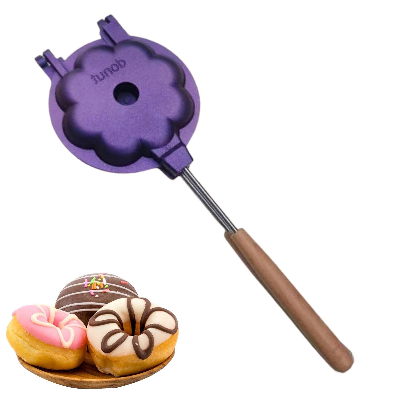 Moule à donut en aluminium pour la cuisson - Moules à beignets en aluminium Outils de décoration de gâteaux | de cuisson antiadhésive pour gâteaux en couches de beignets