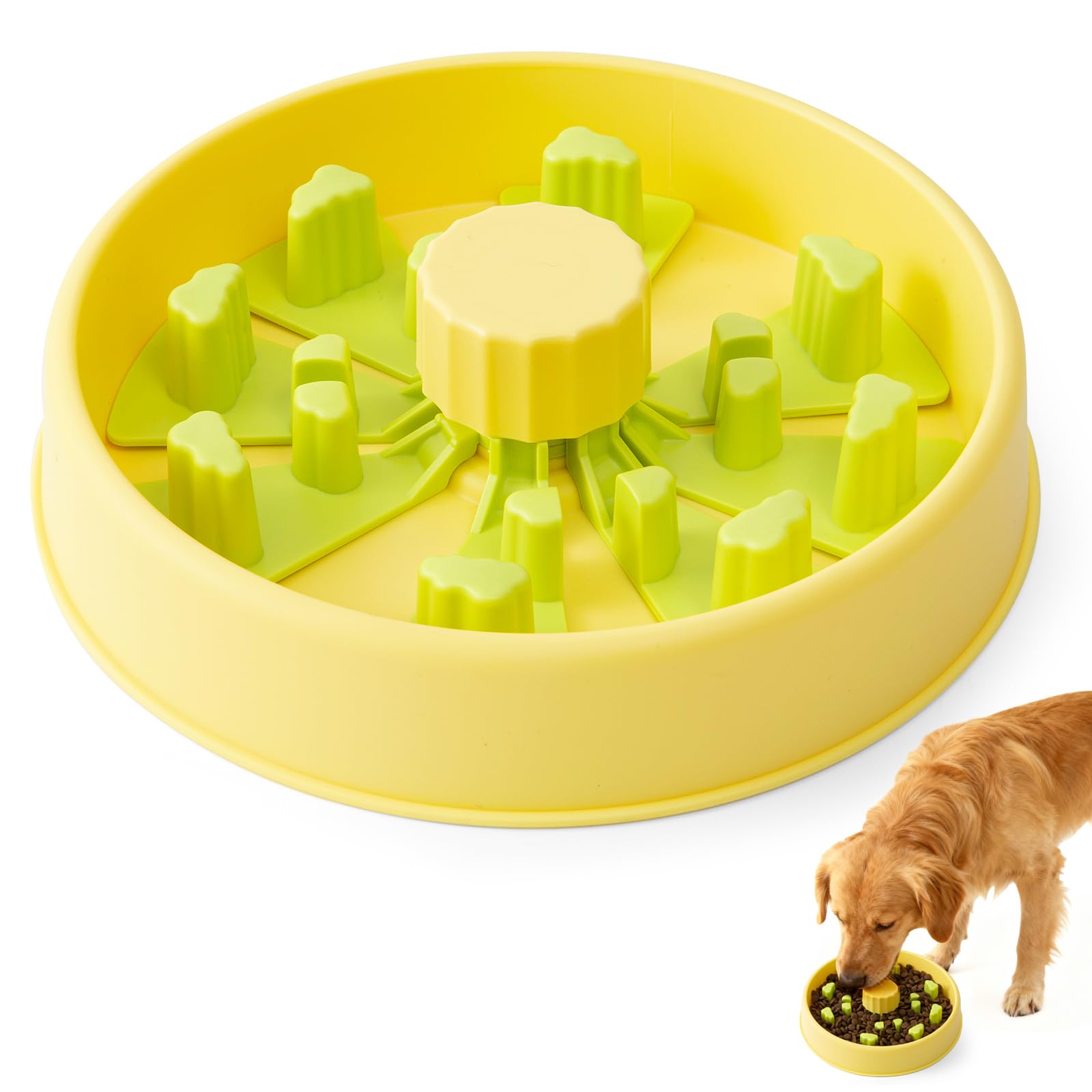 Gamelle réglable pour chien et chat anti-obésité et indigestion