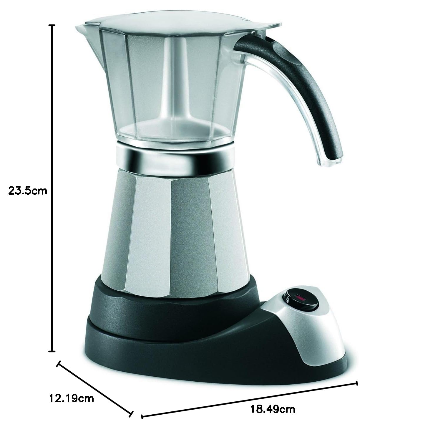 De'Longhi EMK6 Moka Maker, 6 filiżanek