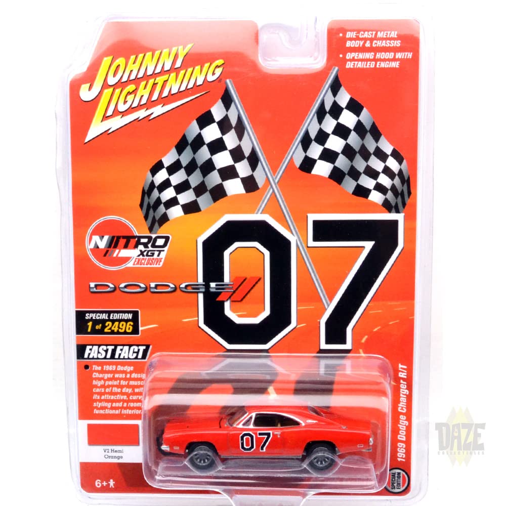 Amazon.co.jp: JOHNNY LIGHTNING 1:64SCALE 1969 DODGE CHARGER R/T