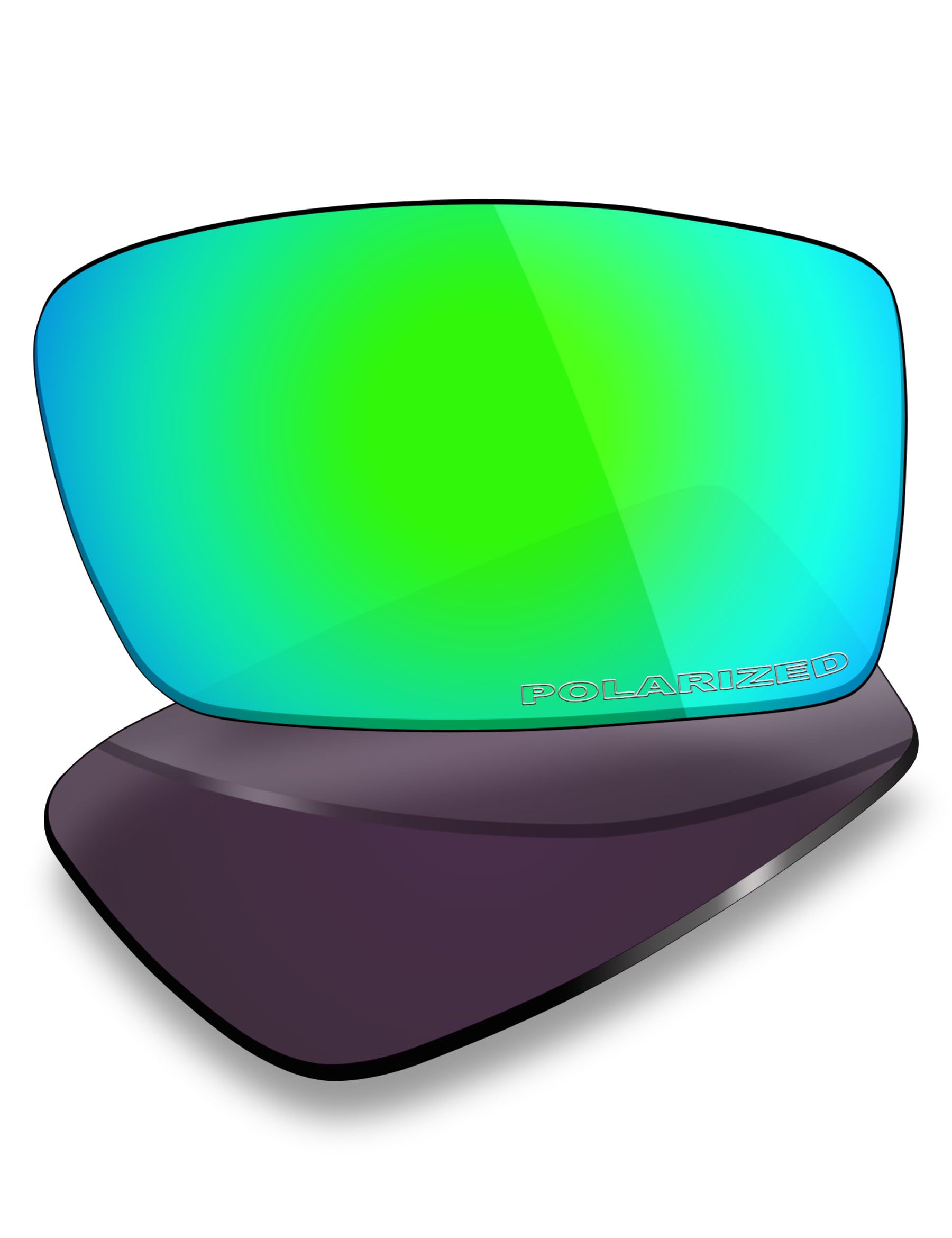 Mryok Lentes de repuesto para gafas de sol Oakley Crankshaft OO9239, polarizadas HD, protección UV, resistentes a los impactos y se ajustan perfectamente