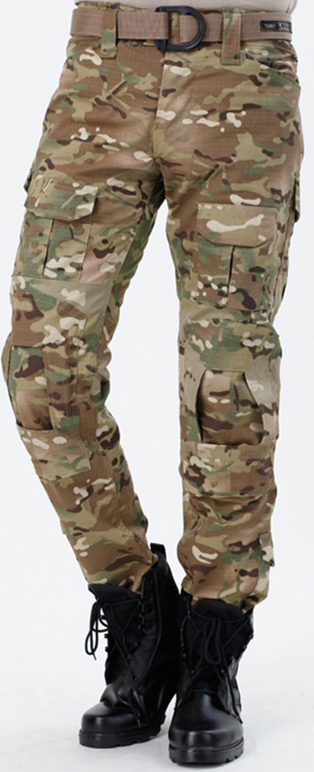 Czen Pantalones de Paintball para Hombre, Equipo de Combate, Pantalones tácticos BDU, Uniforme Militar, Pantalones Airsoft, Pantalones de Caza