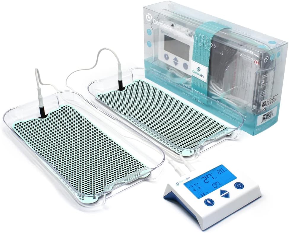 Dermadry Hands & Feet (2022 Release) Iontophoresis Machine to Treat