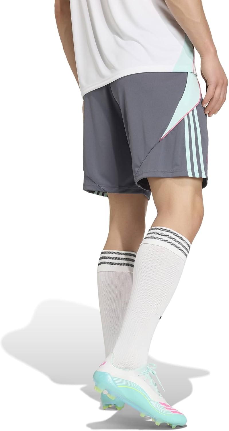 adidas Mens Messi Athletic Shorts Casual Bottoms Casual - Black - Image 4