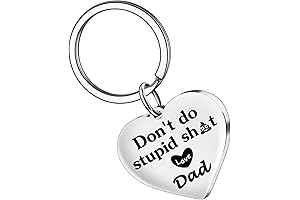 Funny Gifts for Teenage Daughter Keychain from Dad