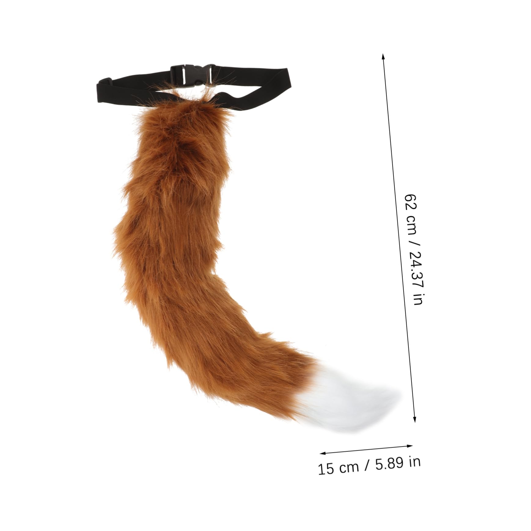LIFKOME Accesorios De De Animal De Peluche De Animal Cosplay De Para Cosplay De Animal Para Fiesta De Para Halloween Traje De Felpa Brown