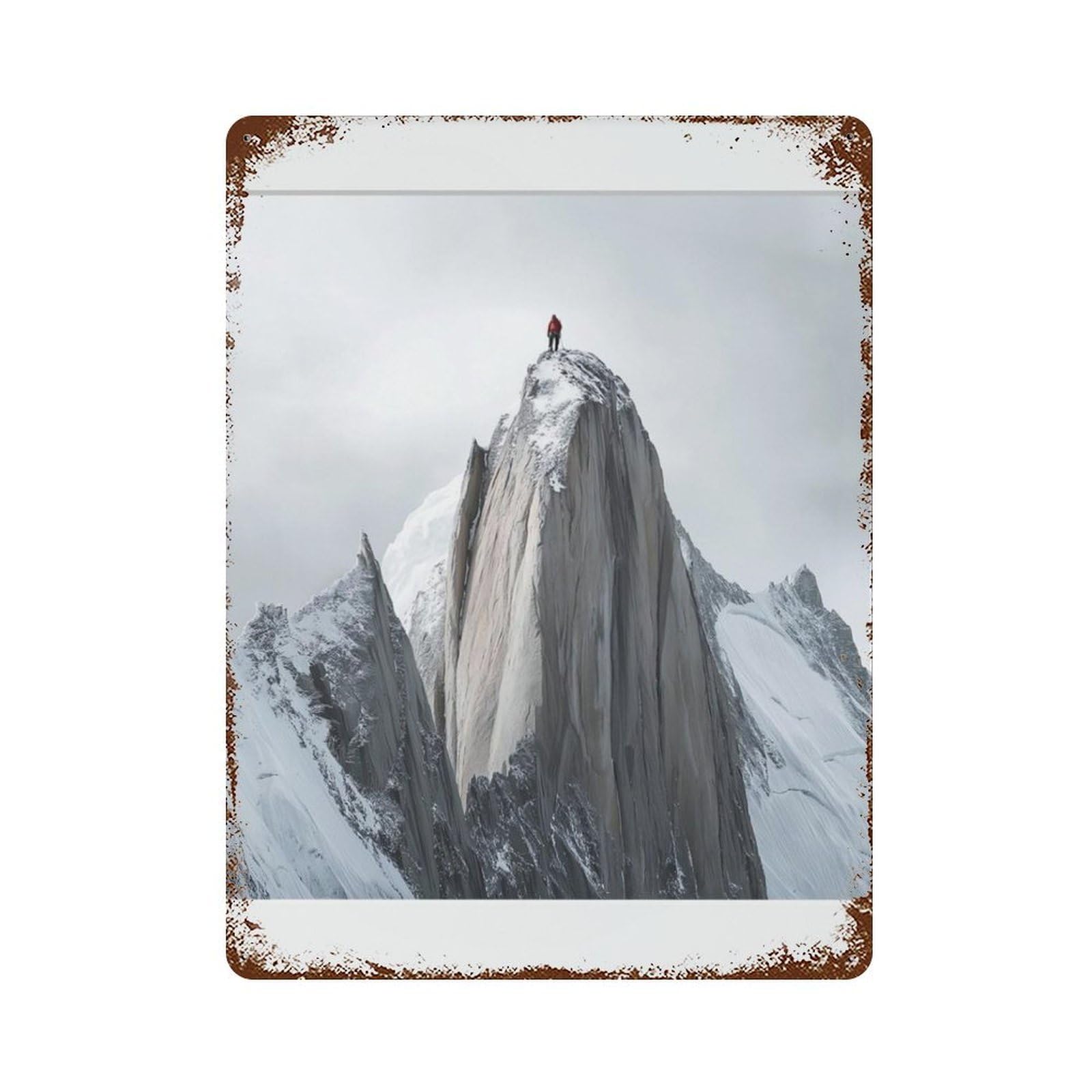 xiaoxiaoshen Mountain Photography S1 Wall Decor Art Metal Tin Poster Modern Home Decor Art Home Bar Shop Decorations Vintage Sign 40x30cm