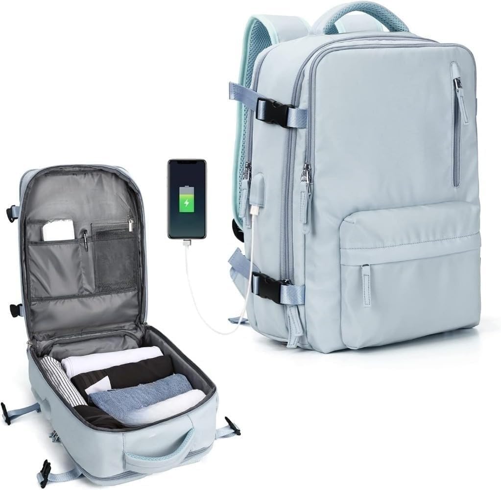 [Ornatego] リュック 大容量 メンズ タウンリュック ビジネスリュック 多機能 シューズ収納 機内持ち込み 2泊3日 旅行