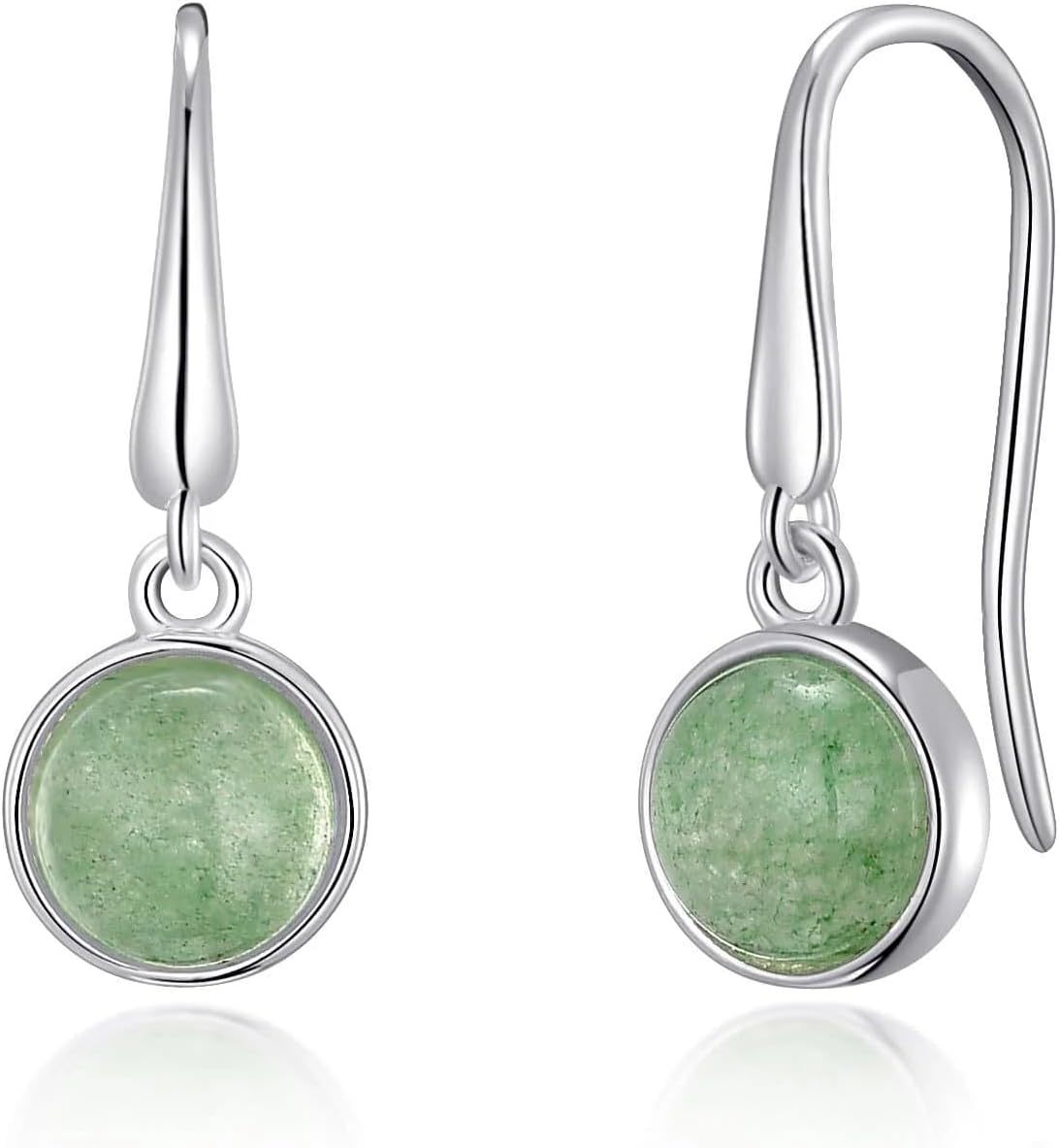 Green Aventurine Drop Earrings