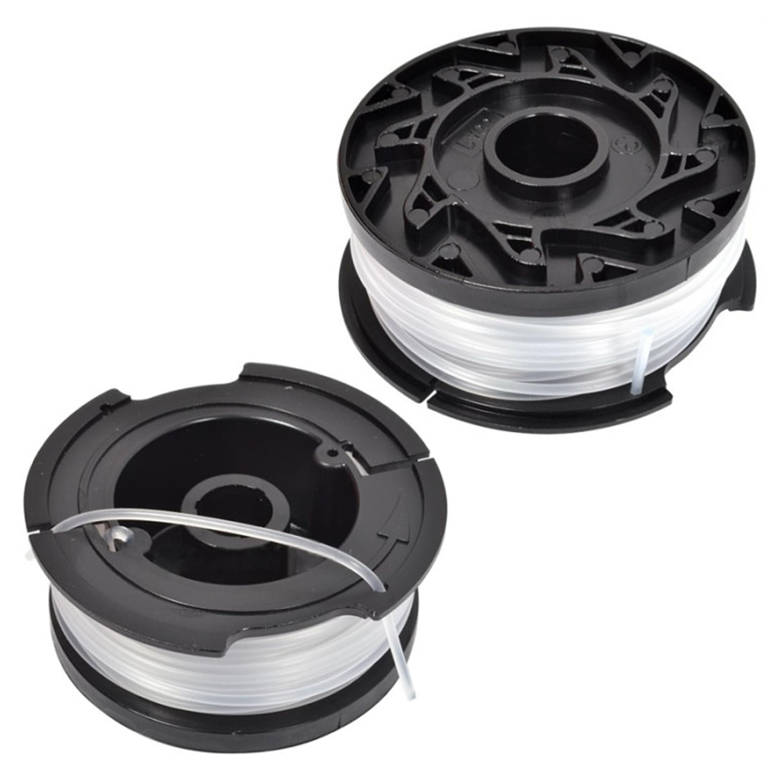 Spares2go Spool & Line for Black & Decker GL280 GL301 GL425 GL430 GL530 GL540 GL560 GL570 GL580 Strimmer Trimmer (Pack of 2, 10m)