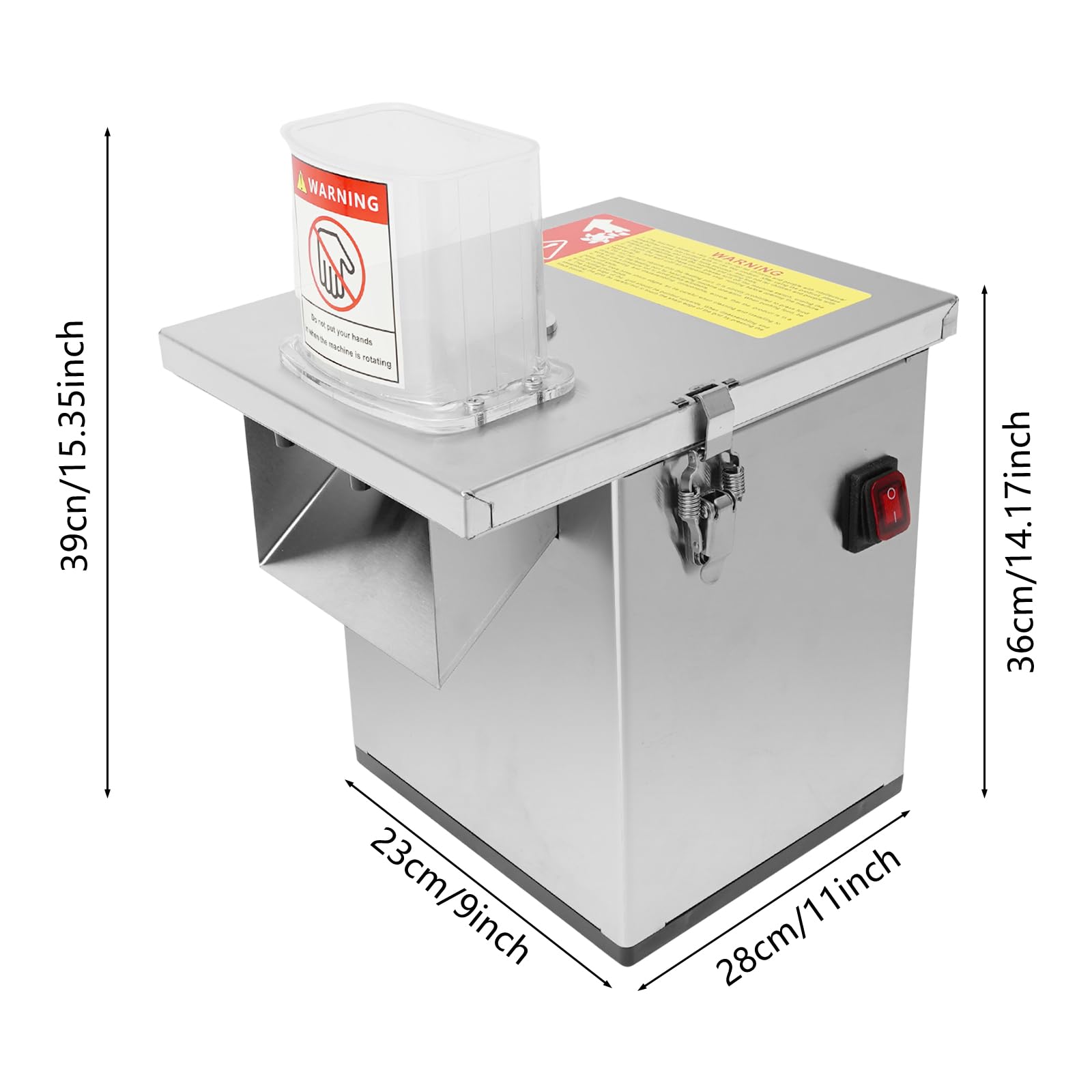 Elektrischer Gemüseschneider Multifunktion, Küchenhelfer mit 6 Aufsätzen für Schneiden, Hobeln, Reiben, Spargel, Salat, Haushalt Küche