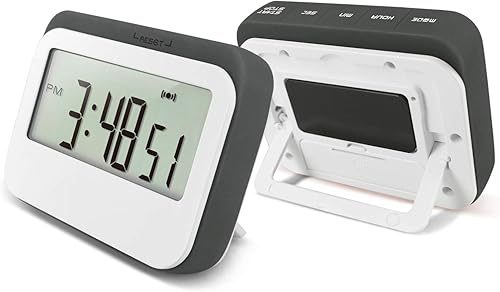 Miniatura 5 de ThreeH Temporizador digital, cronómetro, de gran tamaño, cuenta arriba/abajo, alarma fuerte, temporizador de cocina para reuniones, juegos,