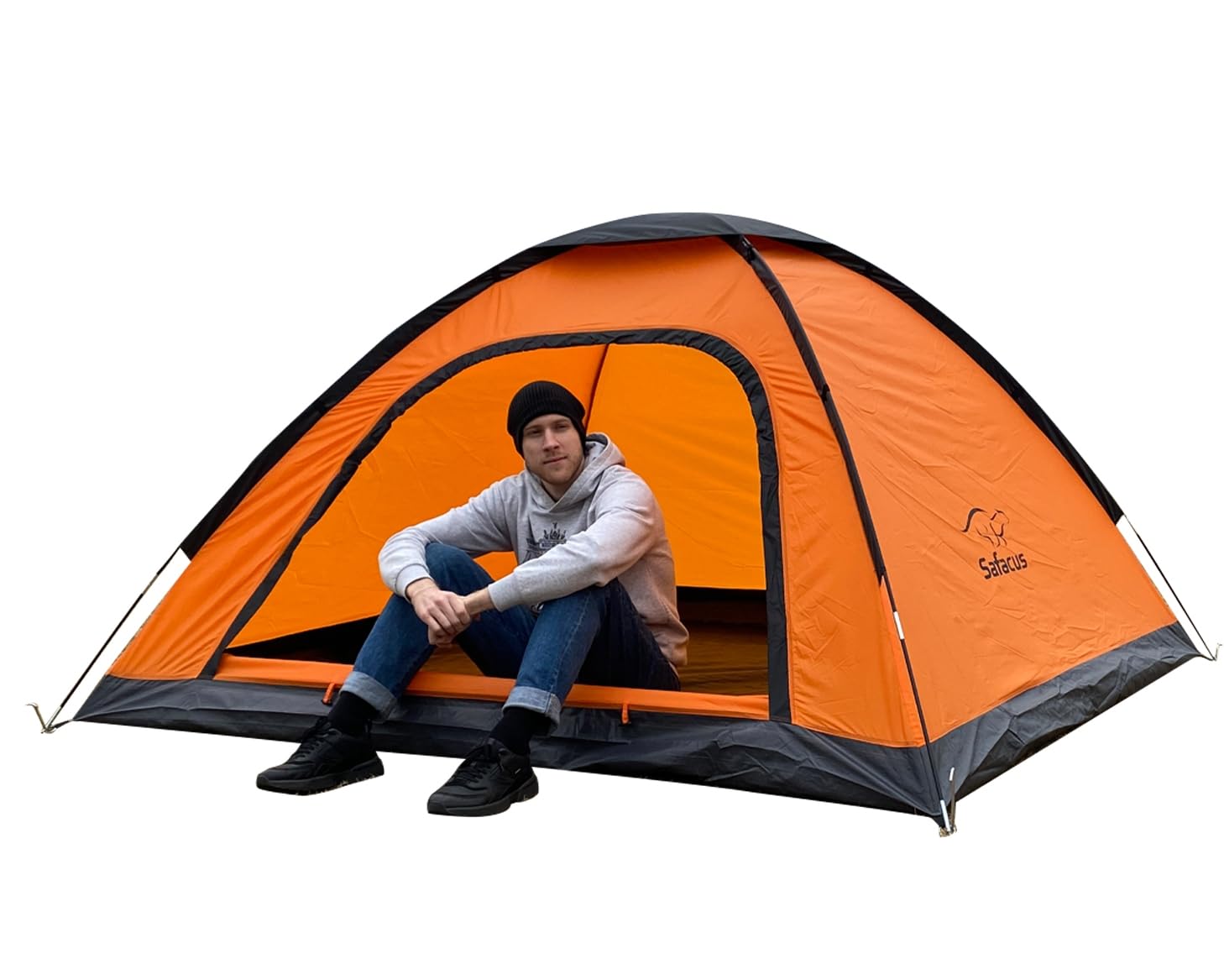 Tienda de campaña para 3-4 personas, ligera, estable, impermeable, 4 personas, tienda de campaña familiar para camping, viajes, trekking, jardín, festival