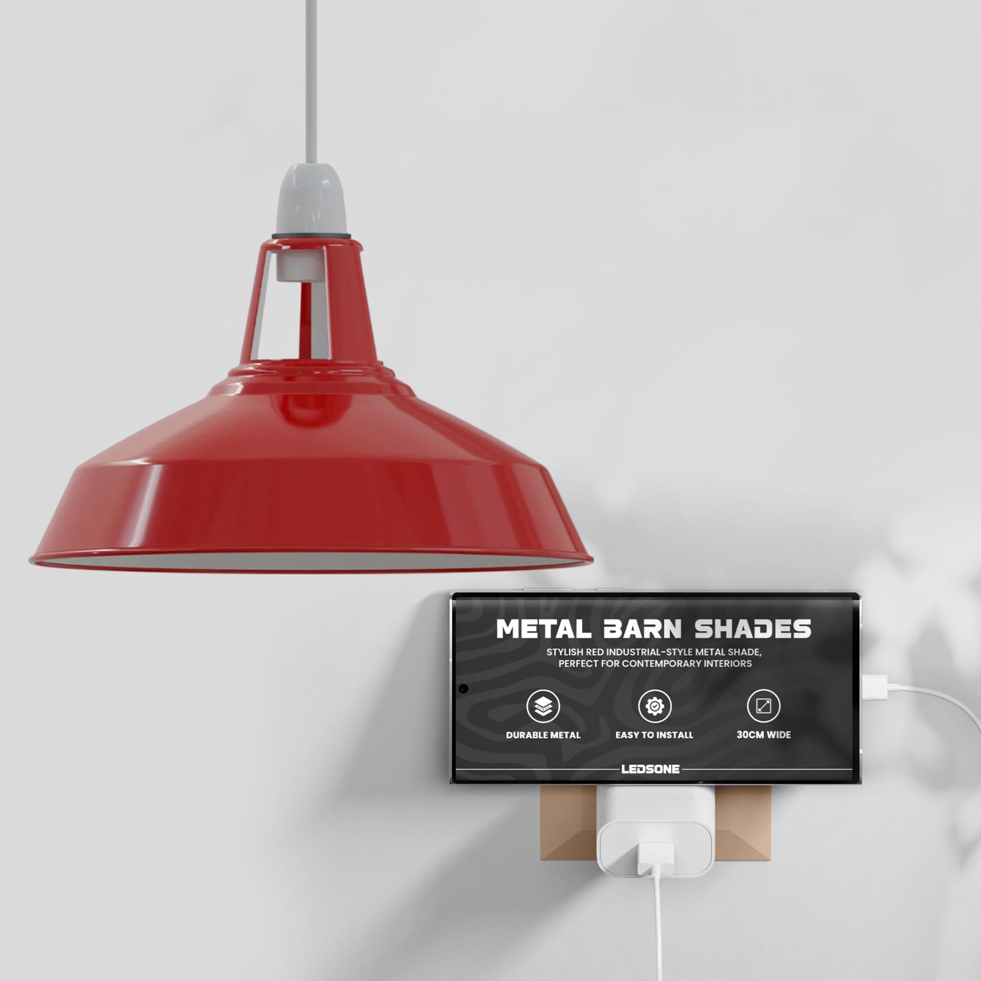 Industrial Steam Punk 3 Way  Hanging Light from B&Q