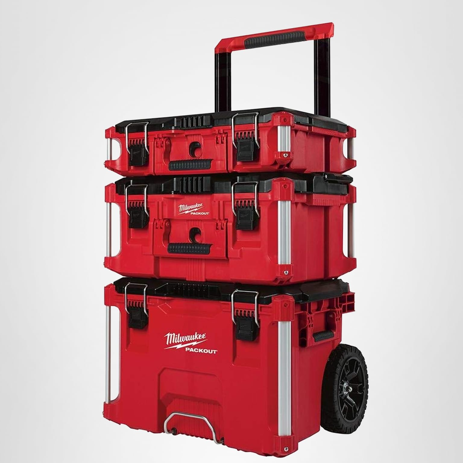 Milwaukee Packout Rolling Modular Stackable Tool Box Storage