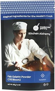 Pure Fish Gelatin Powder (250 Bloom) Gluten-Free OU Kosher Certified - 4...