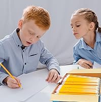 Vista 6 de Rarlan Wood-Cased #2 HB Pencils, Pre-sharpened, 360 Count Bulk Pack