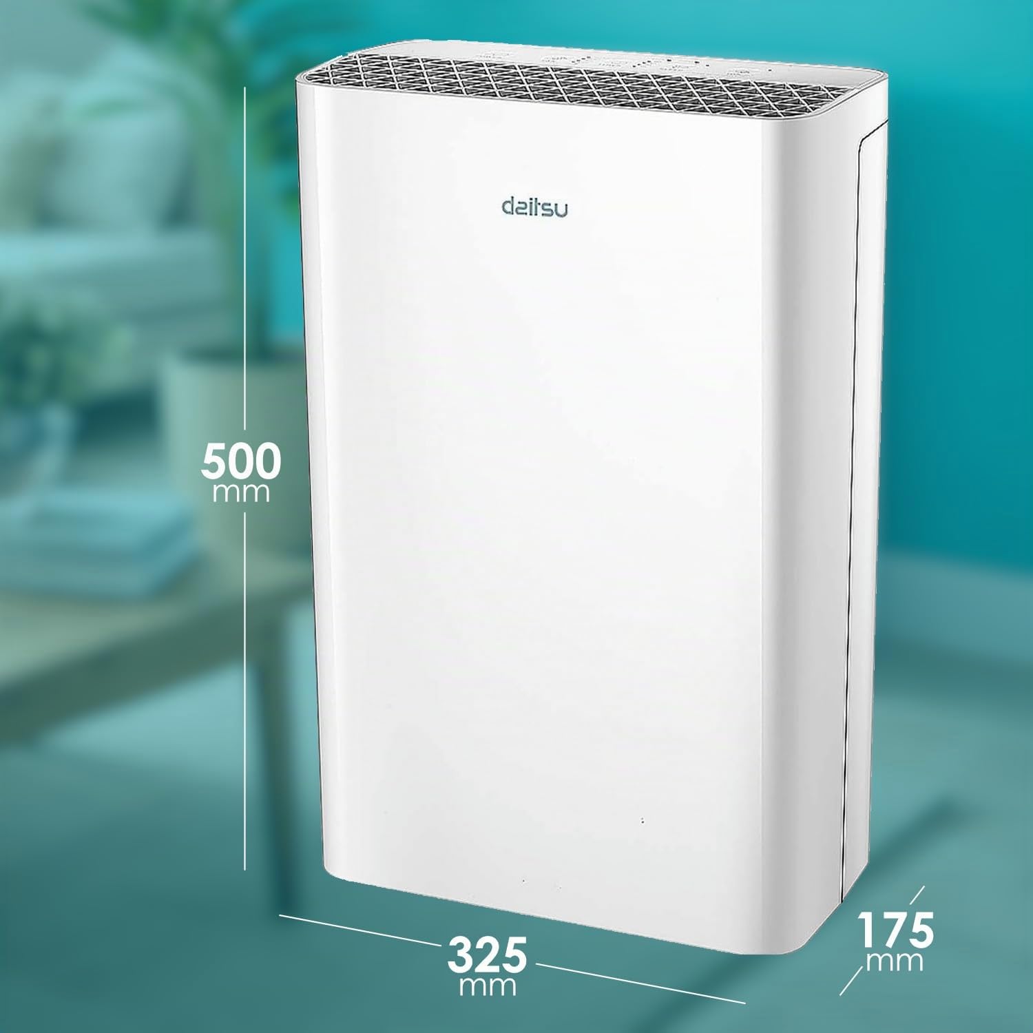 Purificatore d’Aria | Sistema di Filtrazione Avanzato | 4 Velocità | Programmazione Intelligente | Elimina il 99,97% di Polvere e Fumo