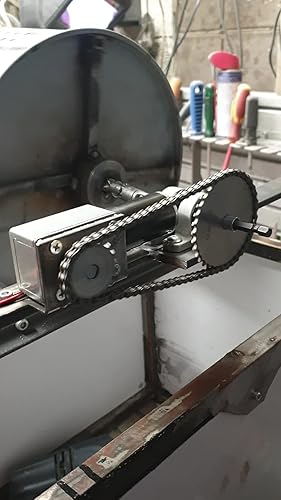 Motoriduttore A Vite Senza Fine 12V 30RPM - Albero 8mm, Reversibile, Per Tende, Finestre Automatiche, Progetti Fai-da-te