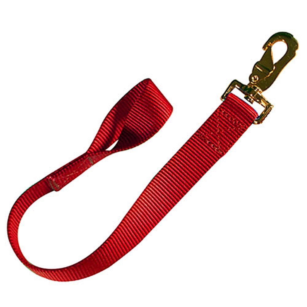 Cubo con correa, Rojo