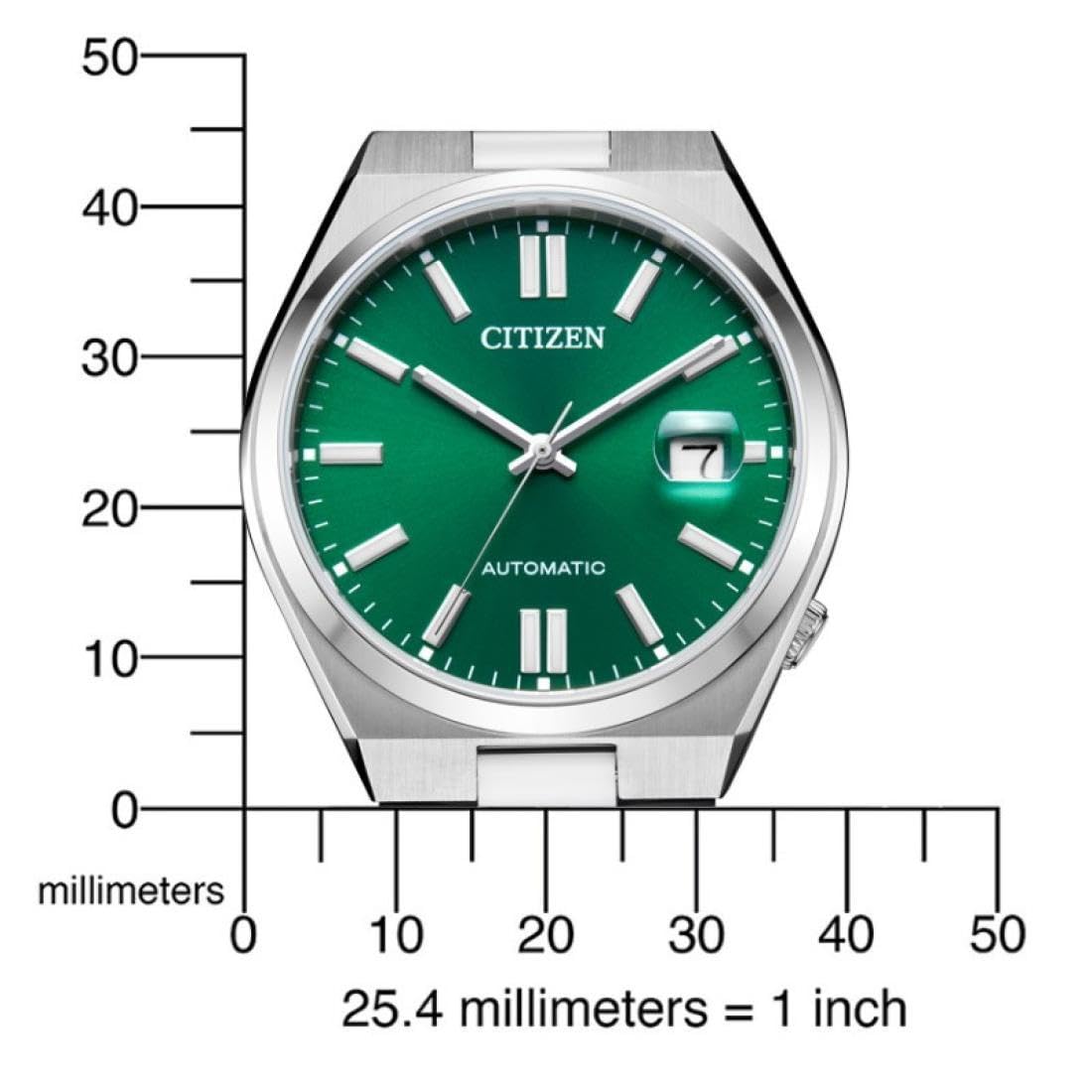 Citizen Herren Automatisch Analog Armbanduhr Tsuyosa