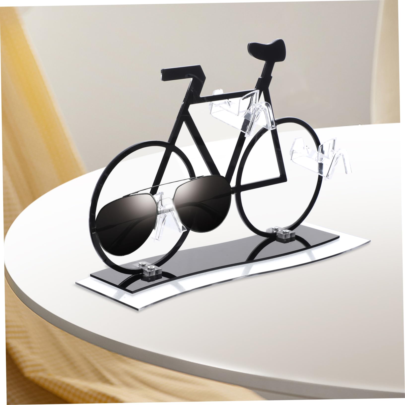 ABOOFAN Bril Display Stand Zonnebril Stand Organizer Brillen Houder Zonnebril Display Houder Eyewear Display Stand Sunglass Organizer Case Glazen Modellering Acryl Bureau
