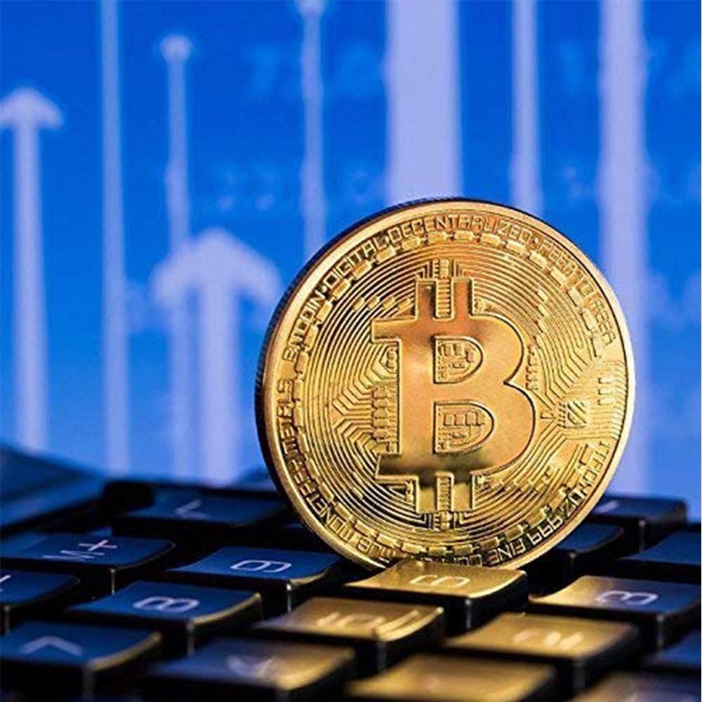 Amazon | Smilemall ビットコイン BitCoin ヨッロパ アメリカ コイン 記念硬貨 金メッキ (ゴールデン) 通販