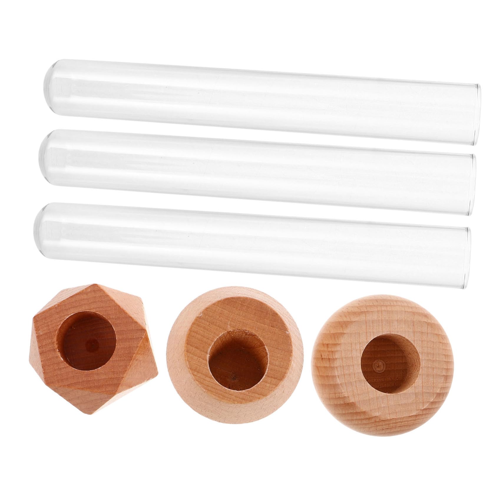 PRETYZOOM 9 Pièces Vase en Verre Hydroponique Vase pour Station De Propagation des Plantes