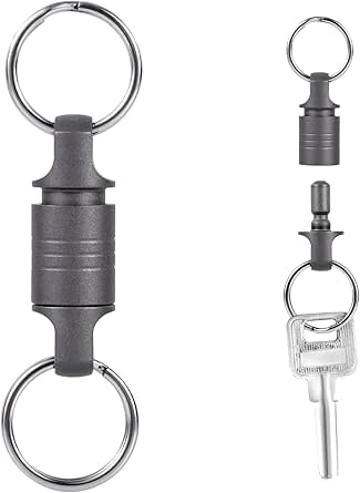Amazon.com: NQEUEPN Quick Release Keychain, Pull Apart Detachable ...