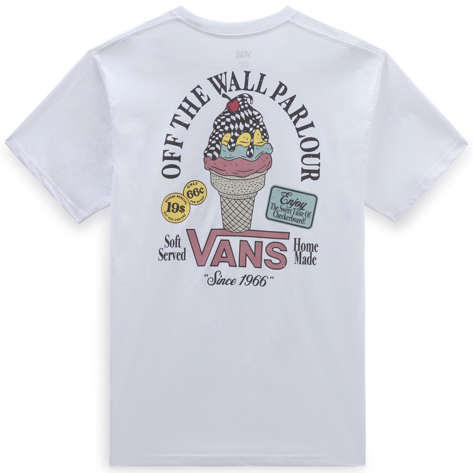 Vans Camiseta con Sabor A Tablero de Ajedrez Hombre