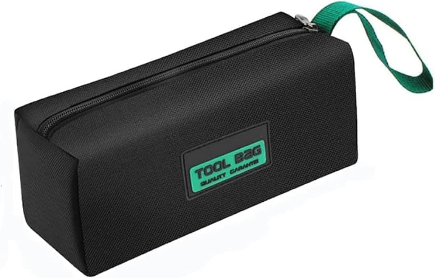 Fohome Tool Bag,Portable Wide Mouth Tool Pouches with Zipper,Multifunctional Tool Tote Bag, Waterproof Tool Storage Bag for Plumbers,Electricians,Carpenters