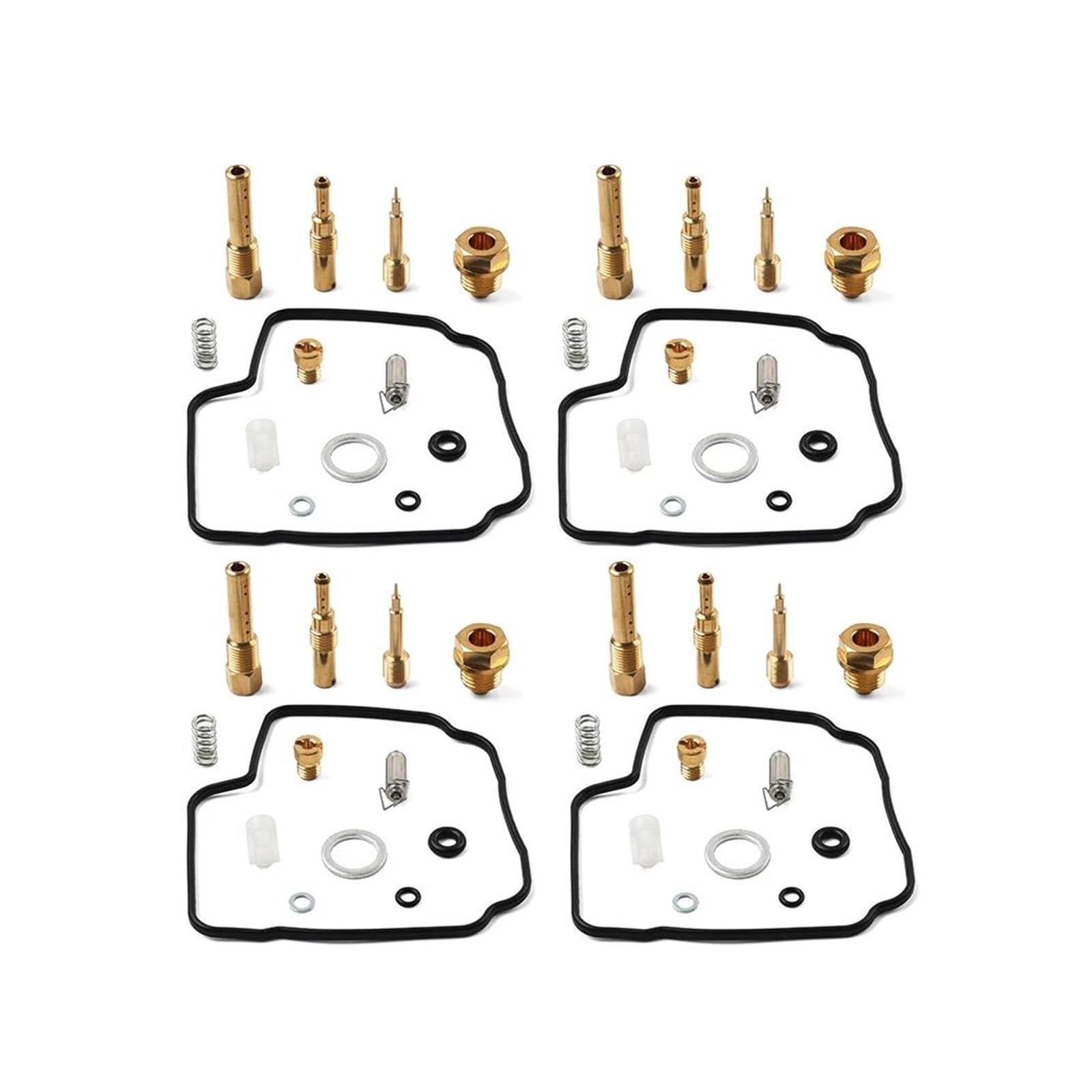 Lot De 4 Kits Réparation Et Reconditionnement Carburateur Pour Moto – Pour CBR400 NC23 Pour CBR250