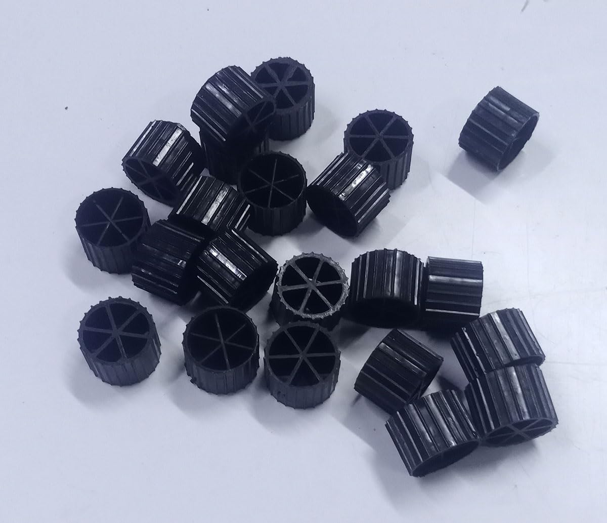Black MBBR Media Waste Water Filtering (50 Pcs) - Image 2 thumbnail