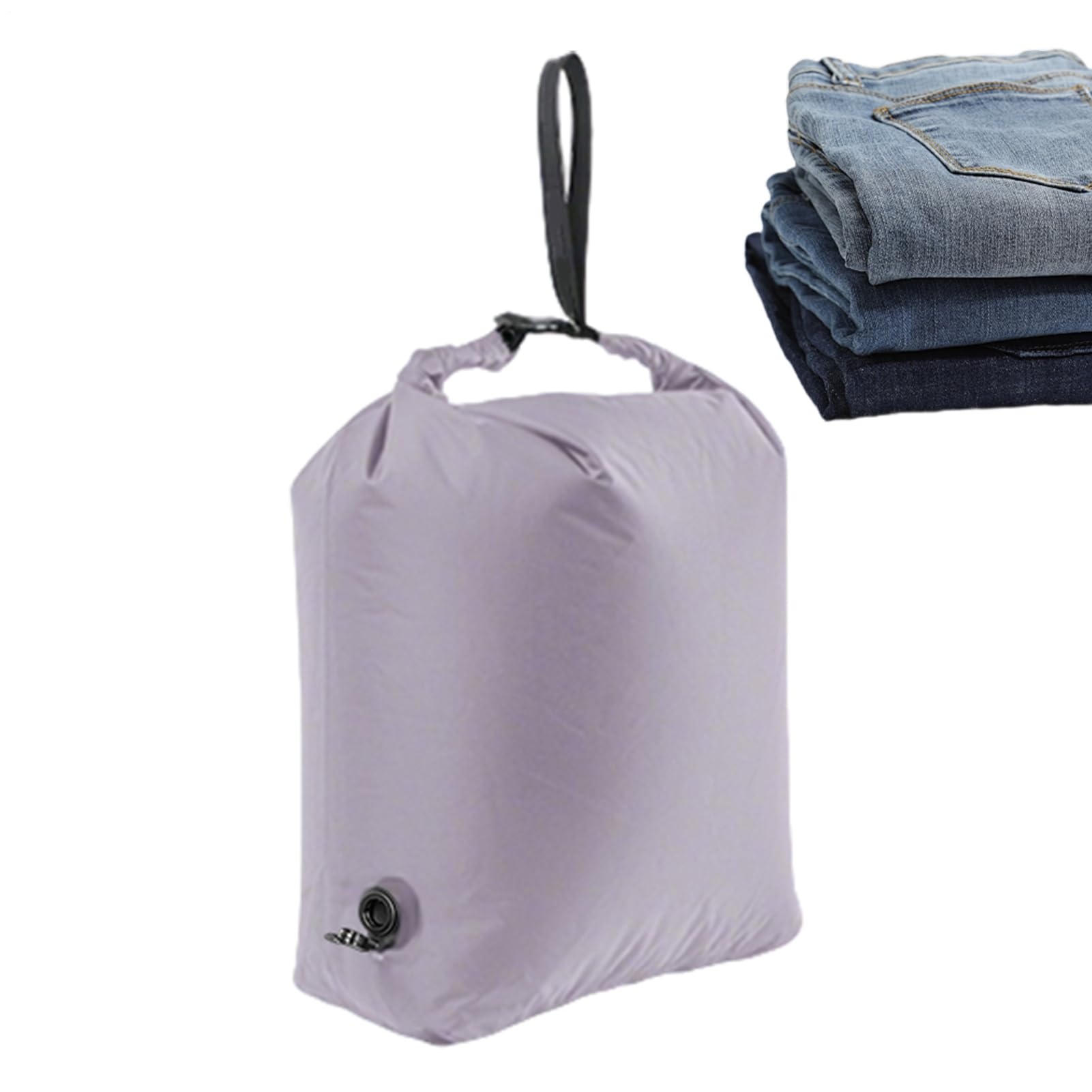 Evita olores en tu mochila con la cesta para ropa de viaje impermeable