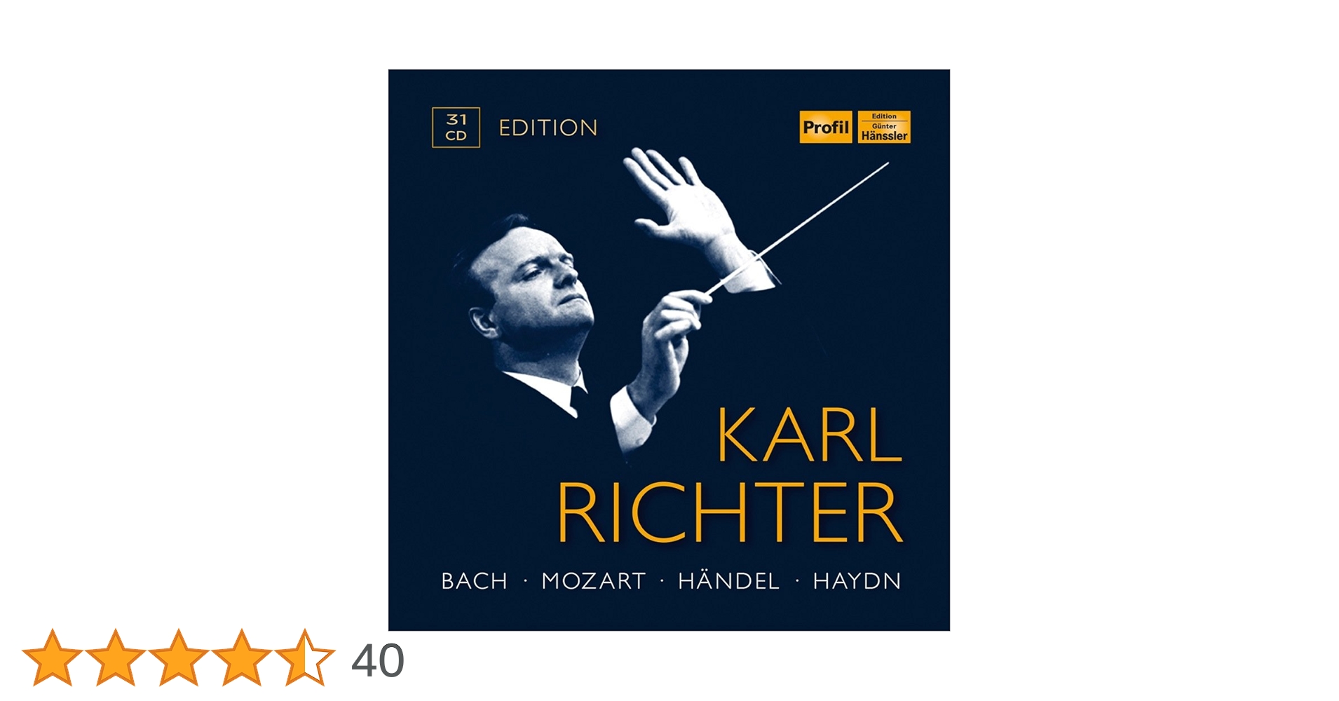 【未開封】【31枚】KARL RICHTER EDITION（カール・リヒター） 未開封】【31枚】KARL RICHTER EDITION（カール・リヒター）